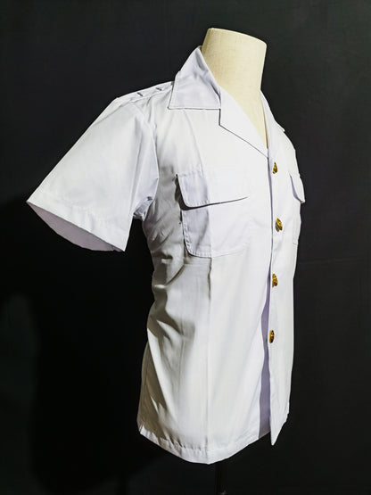 Chinese COSCO 1990s Seafarer Summer White Uniform Vintage Set