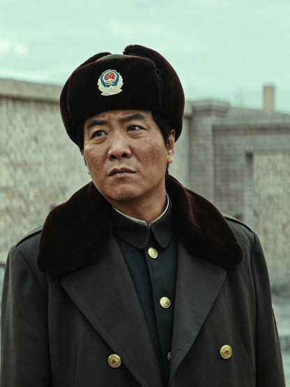 Original Type 95 Police Winter Uniform Set (Wool Gabardine Lapel Jacket, Trousers & Winter Fur Cap, Grade 1 Superintendent)
