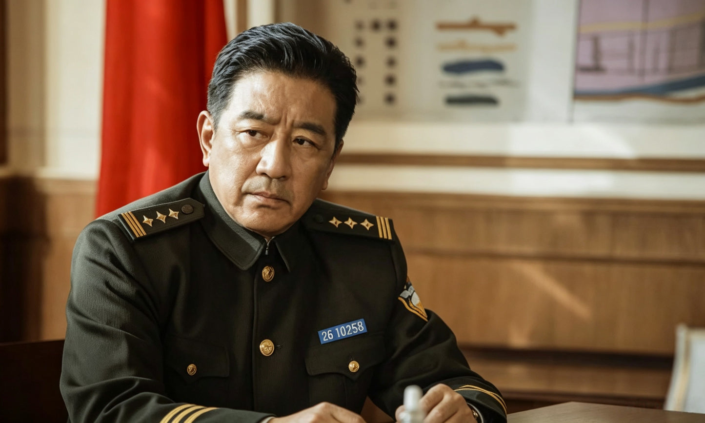 Original Type 95 Police Winter Uniform Set (Wool Gabardine Lapel Jacket, Trousers & Winter Fur Cap, Grade 1 Superintendent)