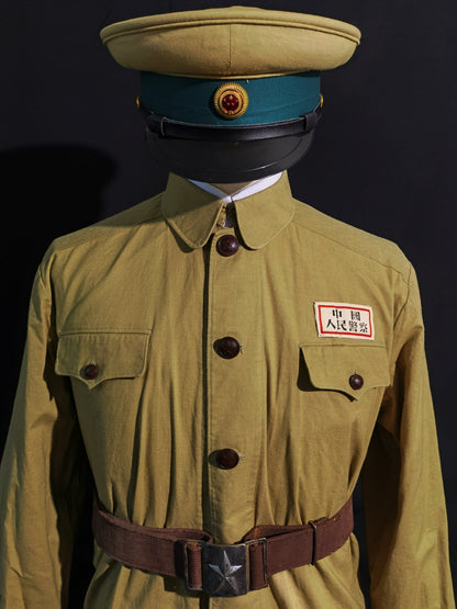 Type 55 Chinese Public Security Troops Soldier Uniform Reproduction Set (Custom Made)
