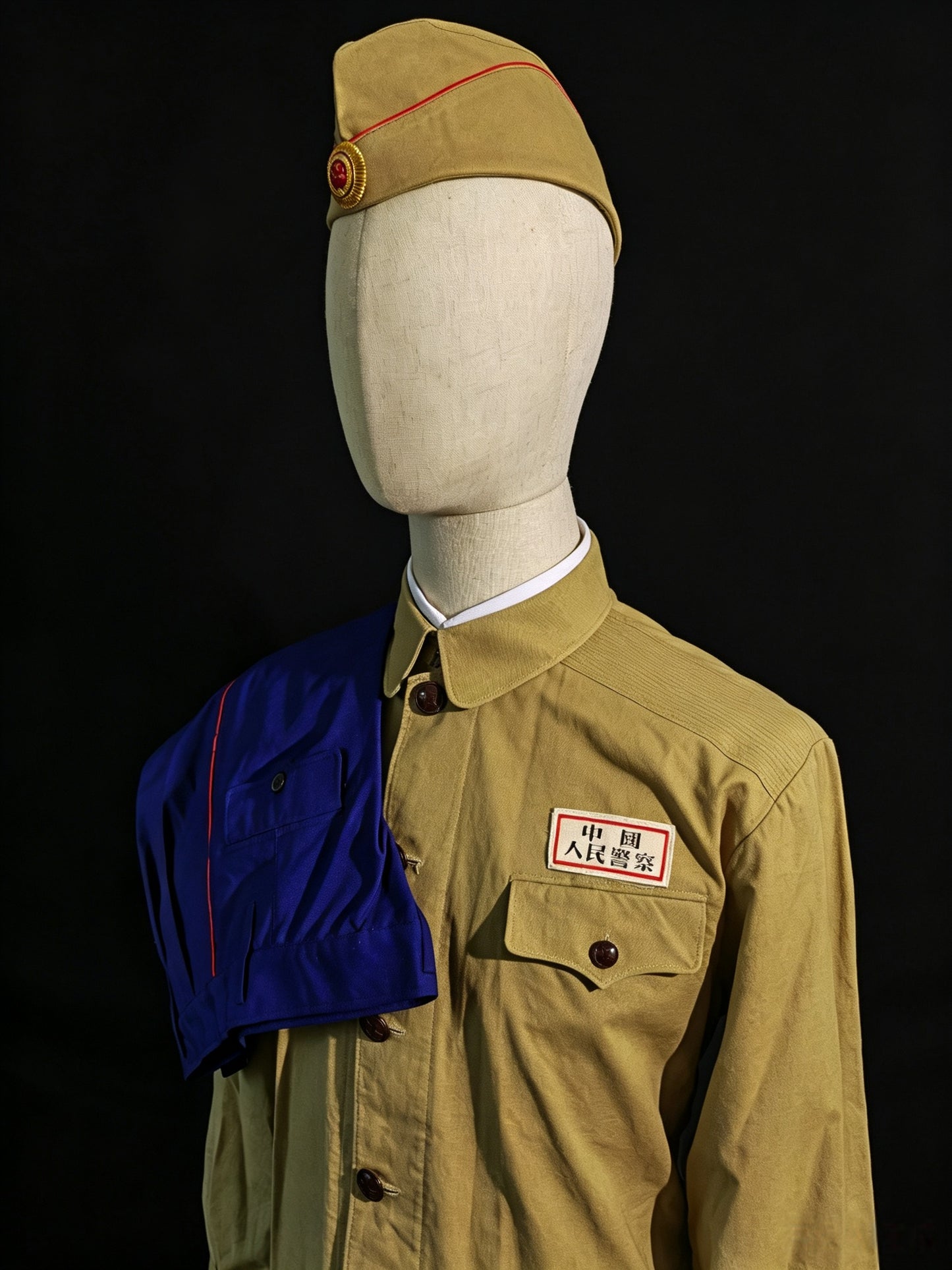 Type 55 Firefighter Soldier Uniform Reproduction Set (Garrison Cap Version)