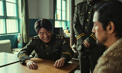 Original Type 95 Police Winter Uniform Set (Wool Gabardine Lapel Jacket, Trousers & Winter Fur Cap, Grade 1 Superintendent)