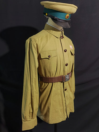 Type 55 Chinese Public Security Troops Soldier Uniform Reproduction Set (Custom Made)