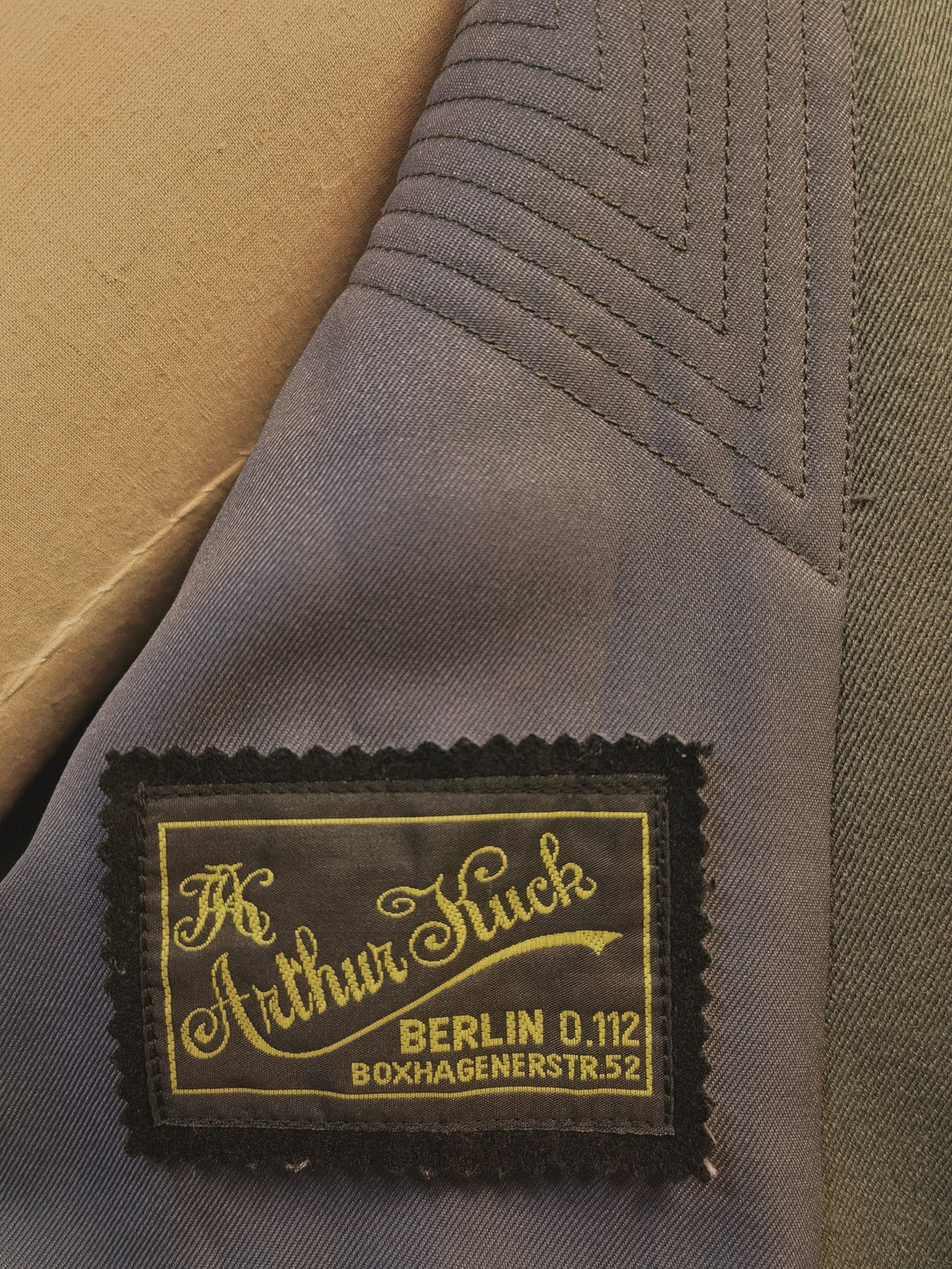 1936 European Officer-Style Wool Tunic Reproduction