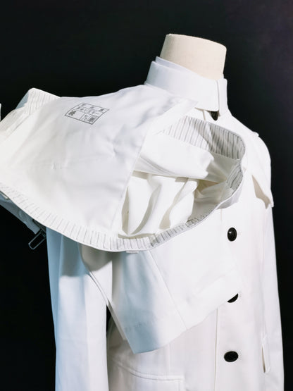 Chinese Type 55 Naval Aviation Cadet White Tunic and White Trousers Reproduction Uniform Set