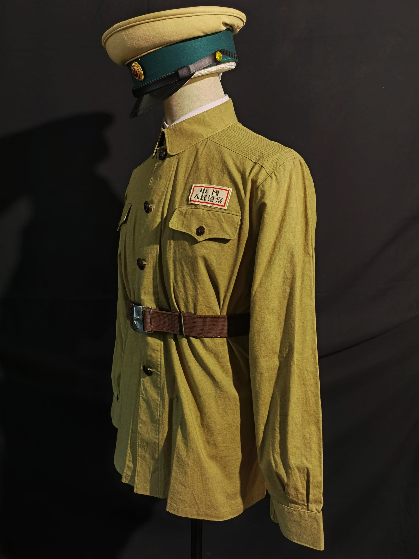 Type 55 Chinese Public Security Troops Soldier Uniform Reproduction Set (Custom Made)