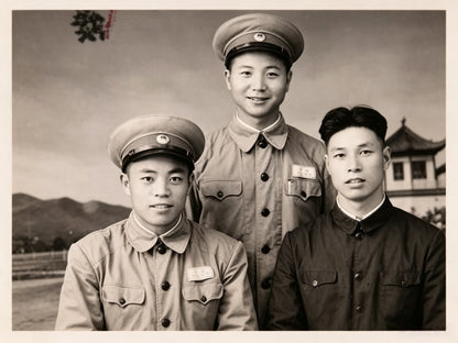 Type 55 Chinese Public Security Troops Soldier Uniform Reproduction Set (Custom Made)