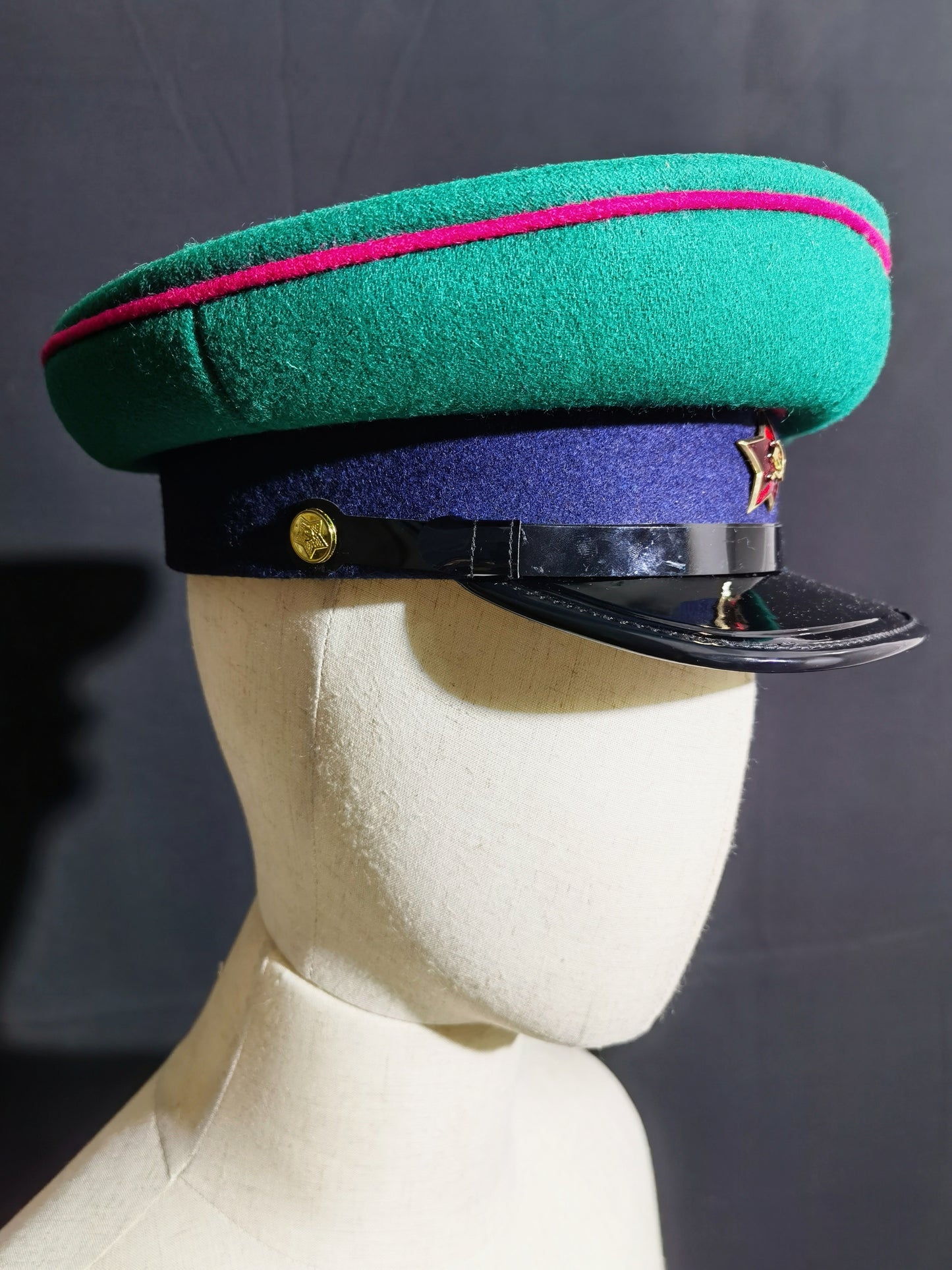 Soviet M35 Border Troops Wool Peaked Cap Reproduction