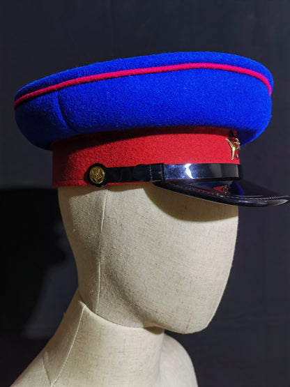 Soviet NKVD Internal Affairs Wool Peaked Cap Reproduction