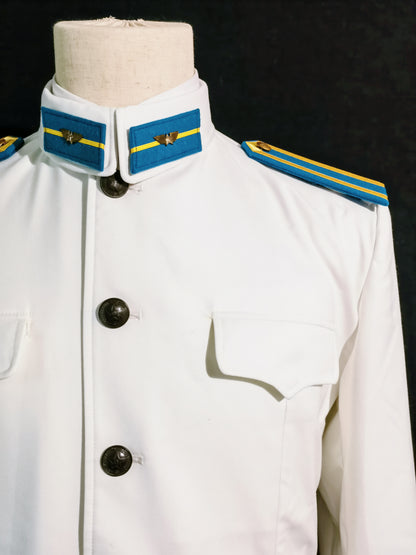 Chinese Type 55 Naval Aviation Cadet White Tunic and Insignia Reproduction Set