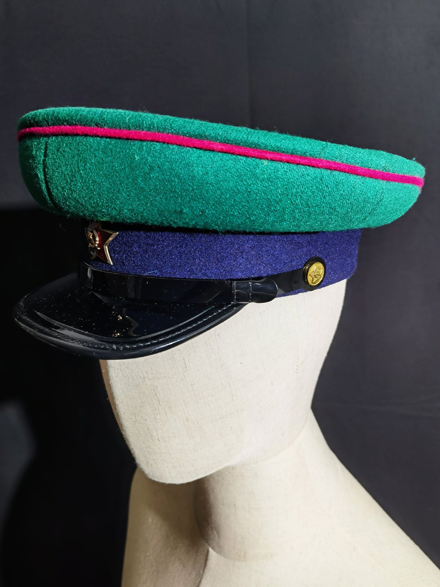 Soviet M35 Border Troops Wool Peaked Cap Reproduction