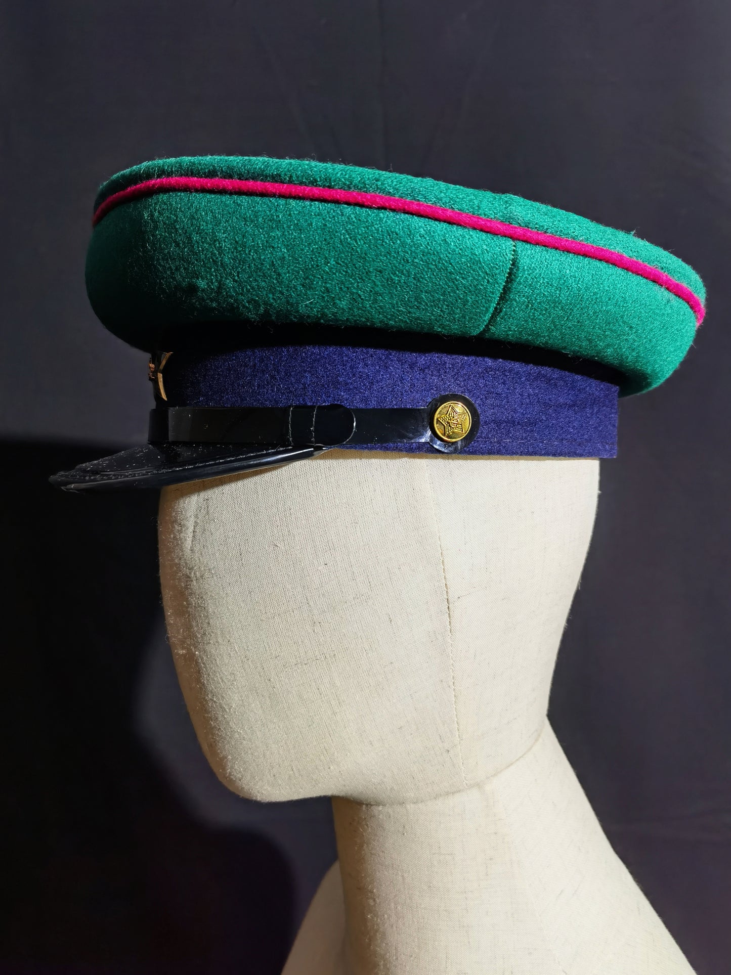 Soviet M35 Border Troops Wool Peaked Cap Reproduction