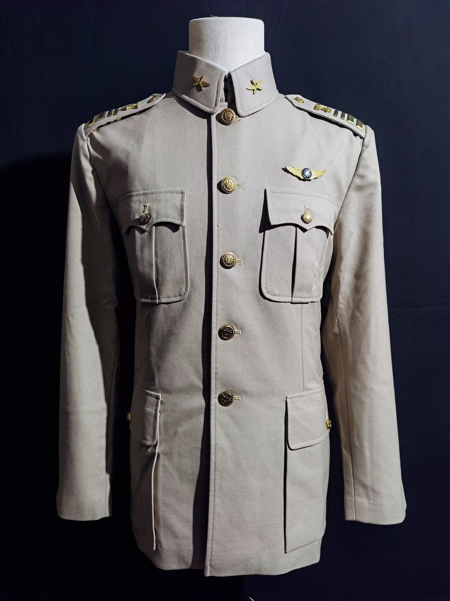Republic of China Type 35 Air Force Officer Summer Service Uniform Set Reproduction