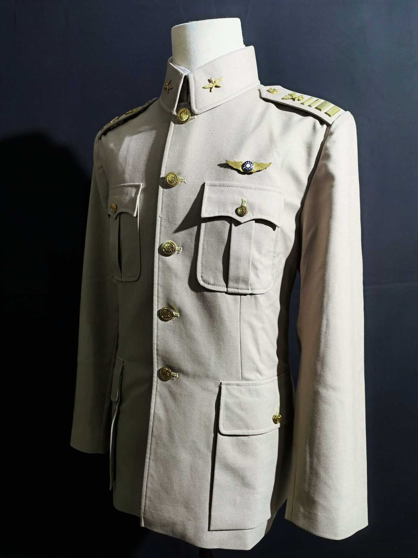 Republic of China Type 35 Air Force Officer Summer Service Uniform Set Reproduction