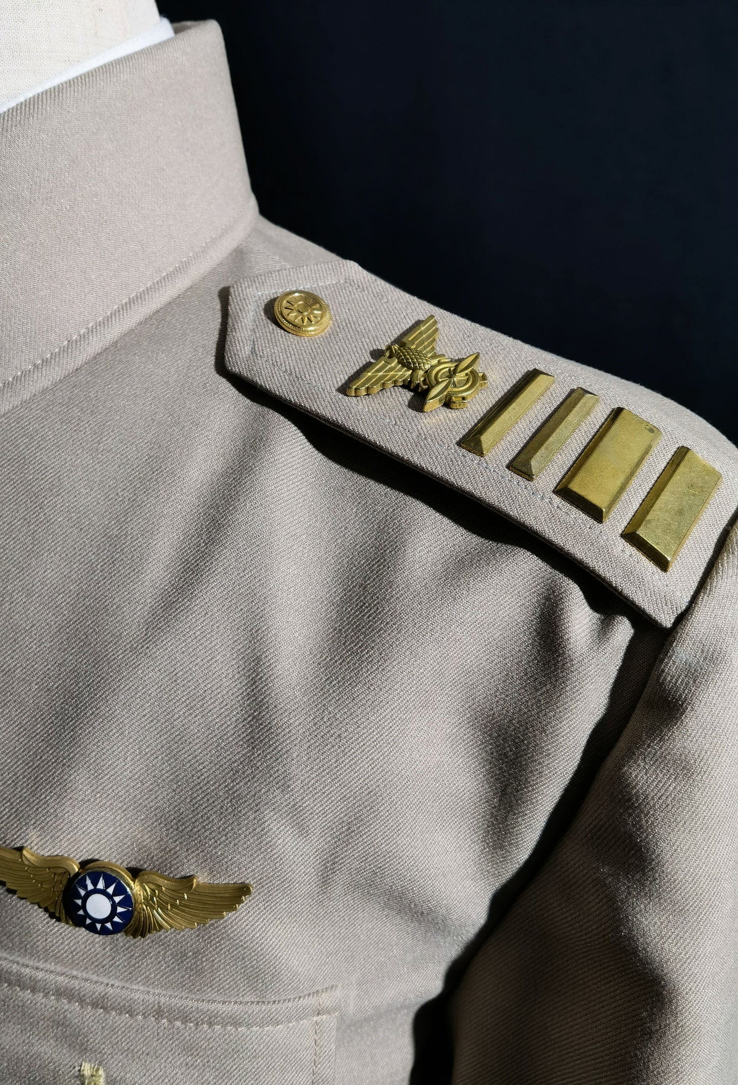 Republic of China Type 35 Air Force Officer Summer Service Uniform Set Reproduction
