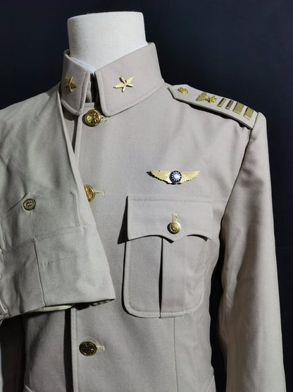 Republic of China Type 35 Air Force Officer Summer Service Uniform Set Reproduction